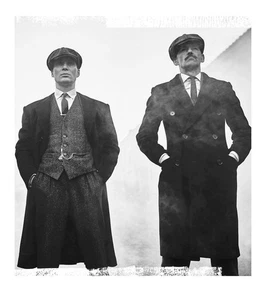 Tarjeta de cumpleaños Peaky Tommy Shelby incluye sobre y está acreditada FSC - Imagen 1 de 1