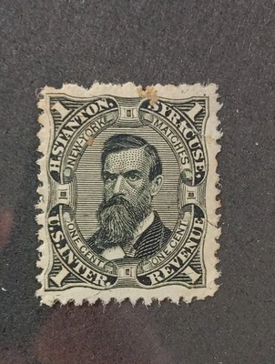 U.S.A MATCH AND MEDICINE STAMPS SCOTT RO171b. - Image 1 of 2