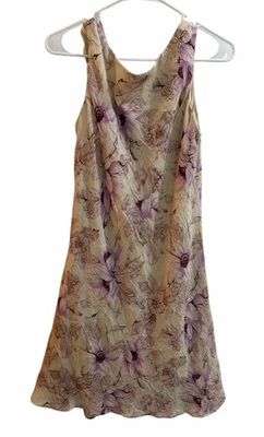 Vestido de fiesta/cóctel floral vintage La Belle talla 9  Foto 1 de 4