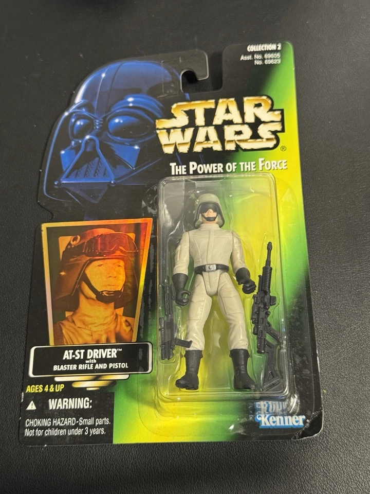 Kenner AT-ST Driver with Blaster Rifle and Pistol Action Figure