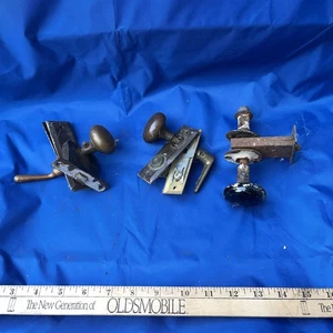 Vintage Antique Door Knob Set Lot.  No Keys - Picture 1 of 2