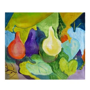 Betsy Drake Gourds Throw - Picture 1 of 1