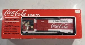 K-line Coca-Cola 1991 Christmas Single Door Box Car K644702 New in box. - Picture 1 of 6