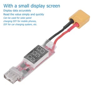 2‑6S XT60 To USB Charging Converter Lipo Battery To Mobile Phone Charging Ada PS - Picture 1 of 12