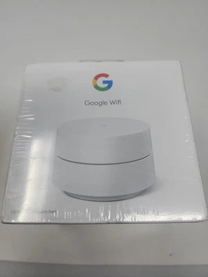 Google Nest WiFi AC1200 Mesh Router GA02430-US GA02430 Color Snow ~New Sealed~ - Image 1 of 4