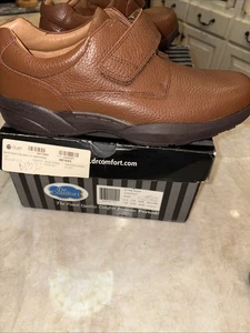 Dr Comfort #6020 Chestnut  Mens 11M William Leather Shoes - NEW - Picture 1 of 18