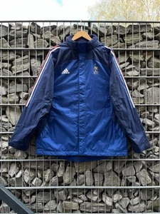 France 2002/2004 TRAINING FOOTBALL RAIN JACKET ADIDAS VINTAGE Size XL Men’s - Picture 1 of 15