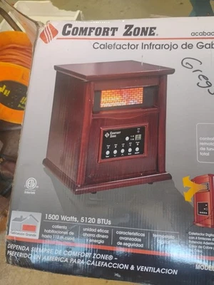 comfort zone CZ2032C Deluxe Infrared Cabinet Heater - Image 1 of 4