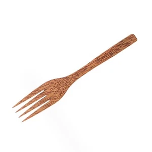 Natural Vietnamese Tableware Coconut Fork 16*3cm - Picture 1 of 12