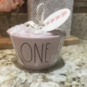 Rae Dunn Solid Baby Matte Pink Measuring Cups Set Of 4 One Half Third Quarter - Picture 1 of 5