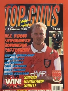 Dennis Bergkamp _ Arsenal Footballer Signed Picture - Picture 1 of 1