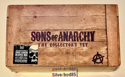 SONS OF ANARCHY The Complete Series Collector's REAPER BOX 30-Discs DVD Rare NEW Foto 1 de 4