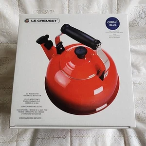 BRAND NEW Le Creuset Enamel on Steel 1.7 Quart Whistling Tea Kettle - Picture 1 of 6