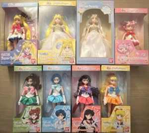 Bandai Sailor Moon Style Doll Set of 8 Princess Serenity Super Sailors Japan - Picture 1 of 1
