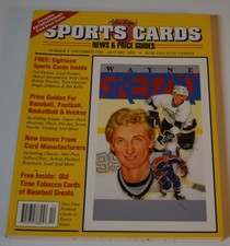 Original Dec 1991 ALLAN KAYE'S Sports Cards Magazine w/ Cards (ROSE)