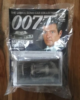 James Bond 007 Car Collection-No:23 Mercedes Benz 250SE-Octopussy With Magazine - Image 1 of 3