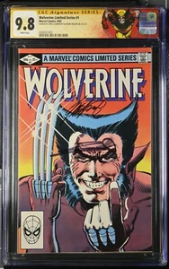 WOLVERINE Limited Series #1 CGC 9.8 WHITE Pages SIGNED - MILLER/CLAREMONT - Bild 1 von 2
