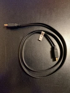 CAVO HDMI PIATTO HIGH SPEED CON ETHERNET GOOBAY usato - Picture 1 of 3