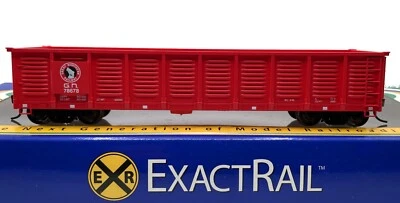 HO EXACTRAIL EX-150202-3 GUNDERSON 2420 CU FT GONDOLA GREAT NORTHERN GN # 78678 - Image 1 of 2