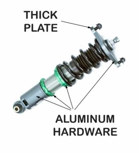 Rev9 Hyper-Street 3 Coilover Lowering Kit INVERTED SHOCKS fits BRZ 13-19 - Picture 1 of 11