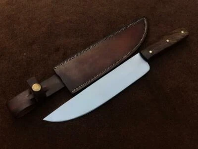 Cuchillo Bowie Barra de Arena de Acero con Resorte 5160 Hecho a Mano Personalizado, Jim Bowie, Réplica S01 Foto 1 de 4
