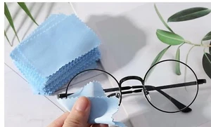 10X PANNO IN MICROFIBRA PULIZIA LENTI OCCHIALI VISTA SOLE salviette pulire - Foto 1 di 3
