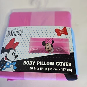 Jay Franco Disney Minnie Mouse Love Decorative Body Pillow CoverSuper Soft..New - Picture 1 of 8