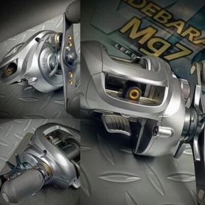 SHIMANO【09 ALDEBARAN Mg7】L-H 7.0:1 Gear Used Baitcasting Reel "Ex+"cond. W/Box - Picture 1 of 18