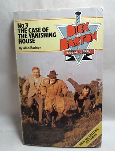 Dick Barton No 3 Case of the Vanishing House Alan Radnor  P/B 1978 1st Edition - Picture 1 of 4