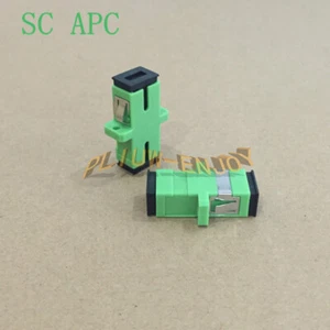 100pcs SC/APC Fiber Optical Connector Flange head Adapter Coupler Square joint - Picture 1 of 6