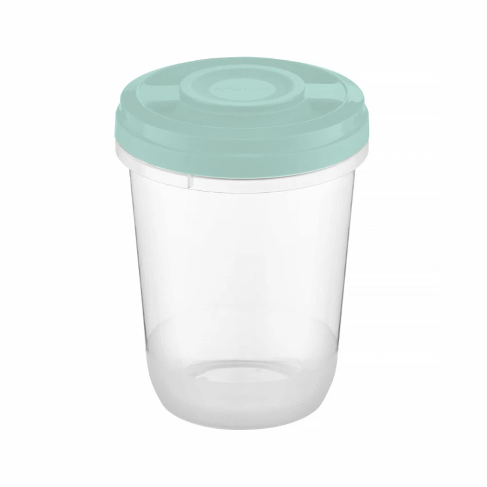 Frischhaltedose Küchebehälter Mikrowellenbehälter Vorratsdose Lunchbox Deckel 1L - Bild 1 von 1