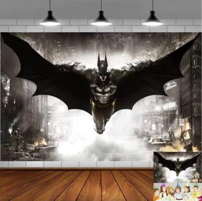Bat Party Supplies Backdrop Banner Poster Background Party Decorations 5x3ft - Image 1 of 4