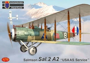 KOVOZAVODY PROSTEJOV 1/72 SALMSON Sal.2 A2 "USAS Services" KPM0327 - Picture 1 of 4