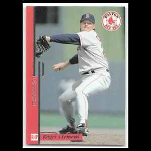 Roger Clemens #19 1996 Leaf Preferred Boston Red Sox Baseball Card MLB NM - Picture 1 of 3