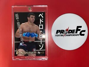 Pride Fc Pedro Rizzo 2006 RC Rookie Card in Magnetic Case Magnet ufc bjj Japan