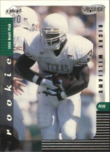 1999 Collector's Edge Supreme Football Card #167 Ricky Williams Rookie