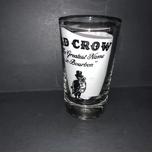 Vetro vintage OLD CROW DISTILLERY CO Frankfort KY "Il più grande nome nel borbone" - Foto 1 di 14