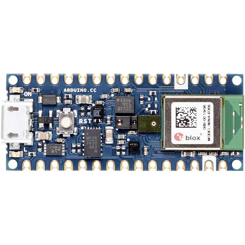 Arduino ABX00070 Board Nano BLE Sense Rev2 With Headers Nano ARM® Cortex®-M4 - Bild 1 von 1