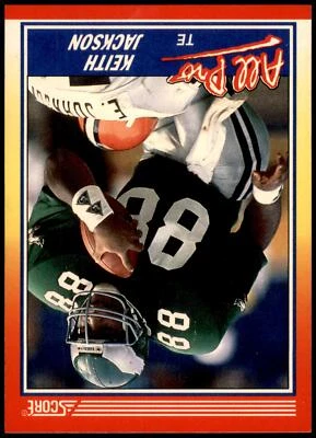 Keith Jackson #588 1990 Score - Image 1 of 2