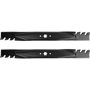 1 Pair Star Center Hole Mower Blade Deck For Cub Cadet MTD 942-04290-X 742-04290 - Picture 1 of 5