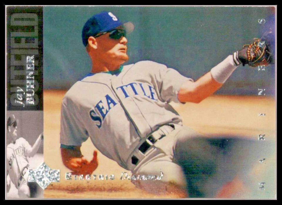 1994 UPPER DECK ELECTRIC DIAMOND #61 JAY BUHNER SEATTLE MARINERS - Image 1 of 2