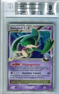 [Gallade 4 LV X] Rising Rivals] [106] BGS [9] Mint – Graded Pokémon Card German - Bild 1 von 2