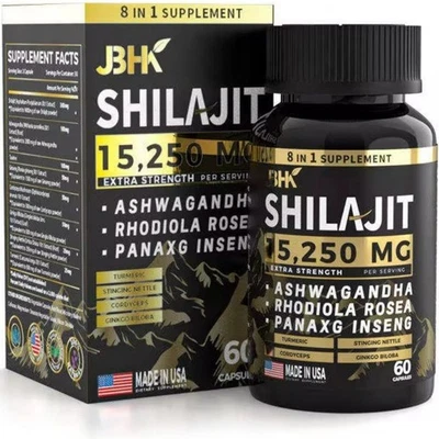 SHILAJIT 8 IN 1- TRAININGS BOOSTER- ANABOLIKA- STEROIDE- PRE WORKOUT BOOSTER - Bild 1 von 4