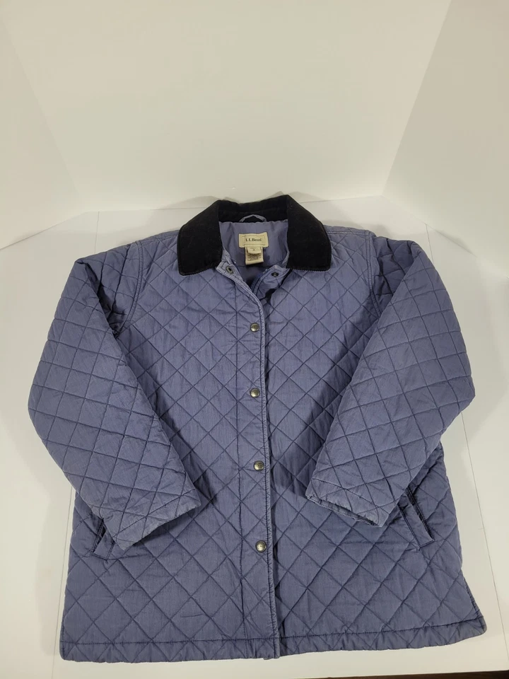 Abrigo de Granero Acolchado LL BEAN Para Mujer Cuello M Chaqueta Termore De Colección Envío Gratis  Foto 1 de 4