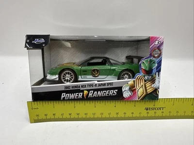 Power Rangers 2002 Honda NSX Type-R Japan Spec die cast car New  Jada - Image 1 of 4