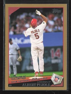 2009 Topps #217 Albert Pujols Gold /2009 St. Louis Cardinals - Picture 1 of 2