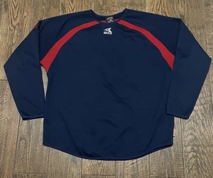 Chicago White Sox Mens Cooperstown Therma Base Blue Crew Sweatshirt Size. XL - Picture 1 of 2
