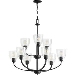 Quorum Lighting 6060-9-69 Reyes - 9 Light Chandelier-30.5 Inches Tall and 31.25 - Picture 1 of 3