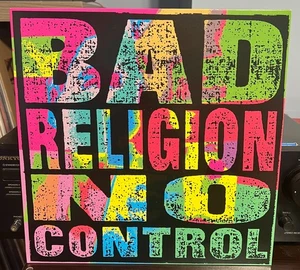 Bad Religion - No Control LP green mint vinyl 2009 great NM shape punk rock - Picture 1 of 3