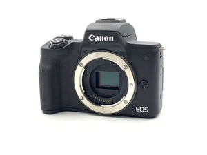 Near Mint Canon EOS Kiss M 24.1 MP Digital Mirrorless Camera Black Body #C034 - Picture 1 of 3